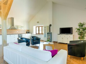 Living room - Luxury Bungalow in Babice Czech Republic near Forest (Babice)