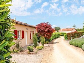 Exterior - Garden-view Holiday Home in Les Forges With Terrace (Les Forges)
