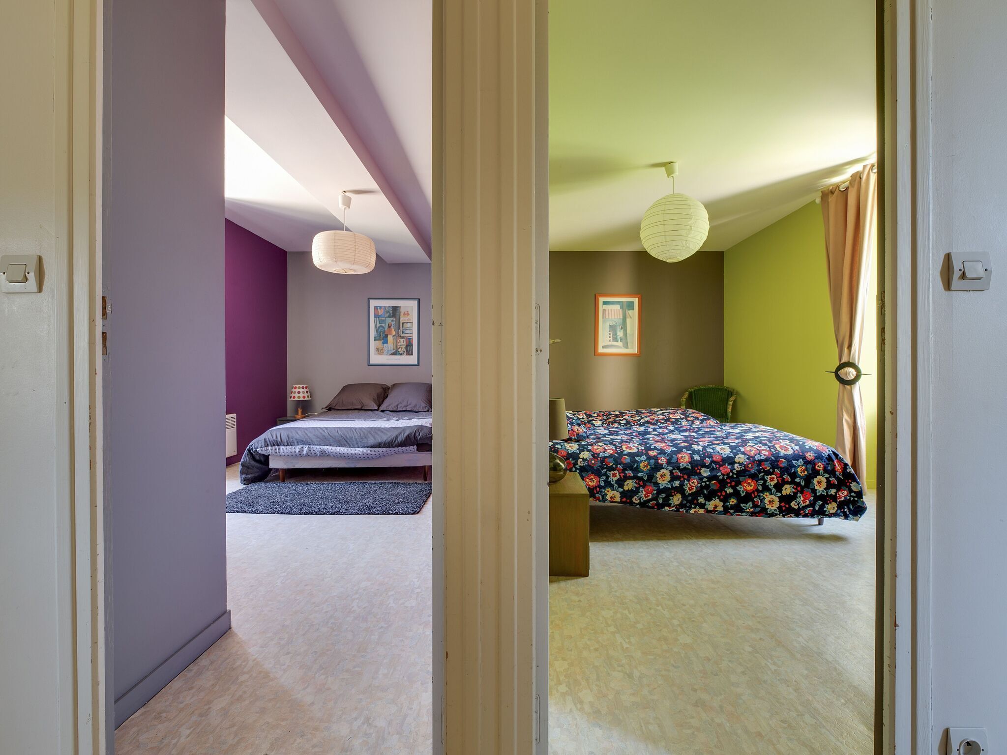4 kamar tidur dan seprai linen