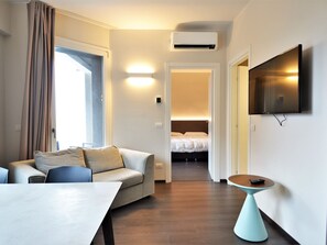 Living room - Refined Apartment in Venice near Mestre City Center (Mestre)