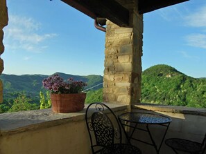 House | View from property - Pretty Farmhouse With Pool (Sestino)