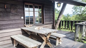 Balcony - Scenic Chalet in Durbuy With Terrace (Durbuy)
