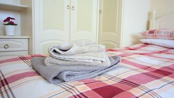 3 kamar tidur dan seprai linen