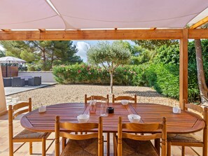 Balcony - Charming Holiday Home in Presqu'ile de Giens With Garden (Hyeres)