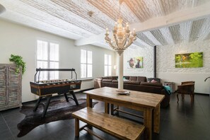 Living room - Luxury Home in Gedinne With Bubble Bath and Sauna (Gedinne)