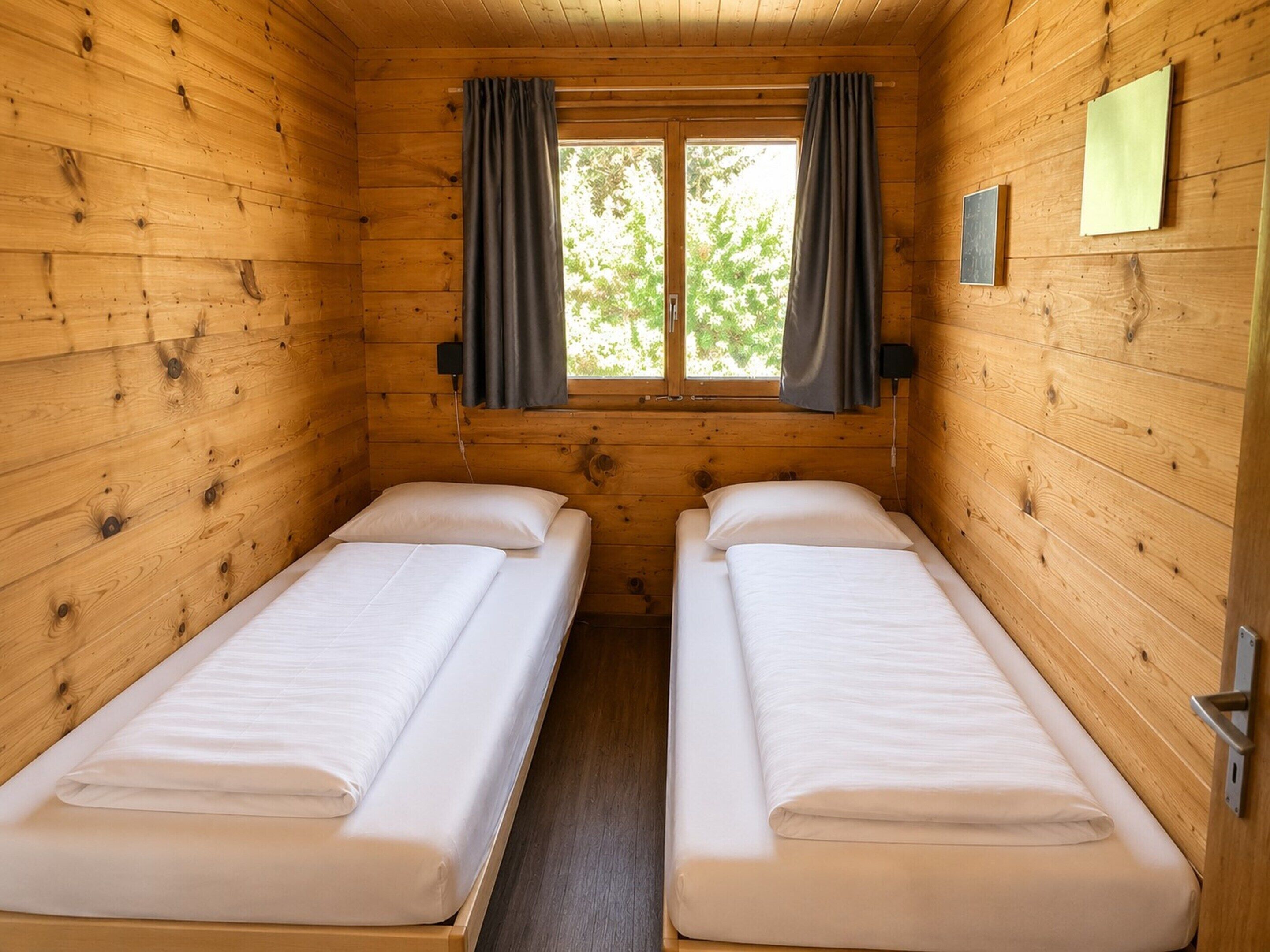 2 bedrooms, individually furnished, bed sheets