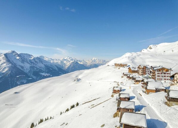 Chalet | View from property - Attractive Chalet in Fiesch-wiler With Views (Fiesch)