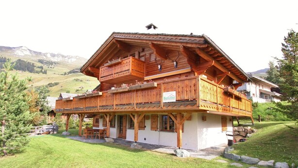 Exterior - Luxury Apartment in Verbier With Garden (Bagnes)