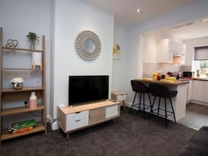 Living room - Tranquil Apartment in Doncaster near Sandall Park (Doncaster)