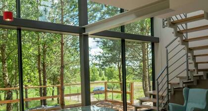 Glass Cottage in Jelenska Huta With Terrace