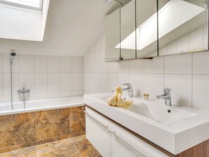 Shower, towels - Scenic Apartment in Söll With Balcony (Soell)