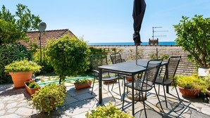Balcony - Graceful Apartment in Cervo With Garden (Cervo)