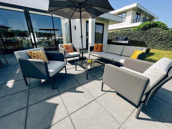 Ferienhaus | Balkon
