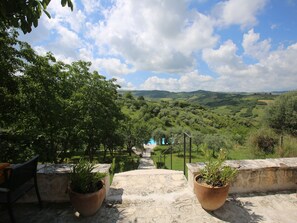 Exterior - House With Pool, Garden and Wifi in Medieval Village, With Panoramic Views (Ripabottoni)
