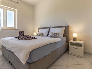 Lejlighed | 2 soveværelser, individuel indretning, sengetøj