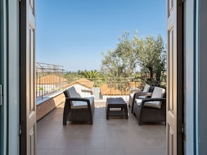 Balcony - Lovely Apartment in Lesvos Island With Swimming Pool (Lesvos)