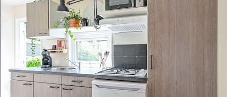 Chalet | Private kitchen | Microwave