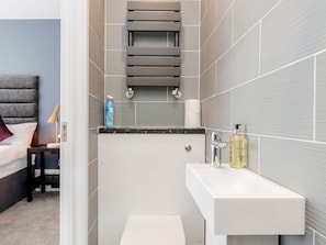 Hair dryer, towels