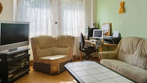 Fireplace, DVD player - Alluring Bungalow in Zschopau With Terrace (Zschopau)
