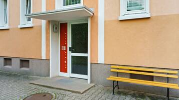 Fassade der Unterkunft