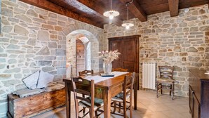 Dining - Princely Holiday Home in Chitignano With Swimming Pool (Chitignano)