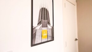 Apartamento | 1 quarto, roupa de cama