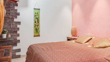 2 bedrooms, bed sheets