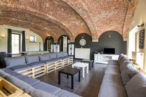 House | Living room - Group Accommodation for Families in Houyet (Houyet)