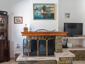 Villa | Living room - Simplistic Villa in Korfu near Sea Beach (Corfu)