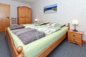 2 dormitorios y ropa de cama