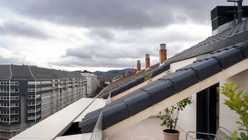 Penthouse, 1 chambre, terrasse | Vue de la chambre