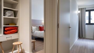 Apartment, 2 Bedrooms | Desk, laptop workspace, soundproofing, free cribs/infant beds