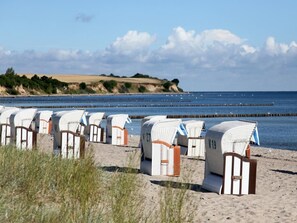 Una spiaggia nelle vicinanze