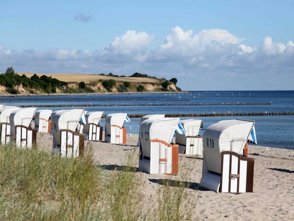 Tæt på stranden