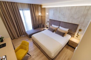 Tremannsrom – standard | Minibar, skrivebord, strykejern/-brett og wi-fi (inkludert)