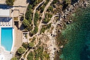 Utomhuspool och uppvÀrmd pool