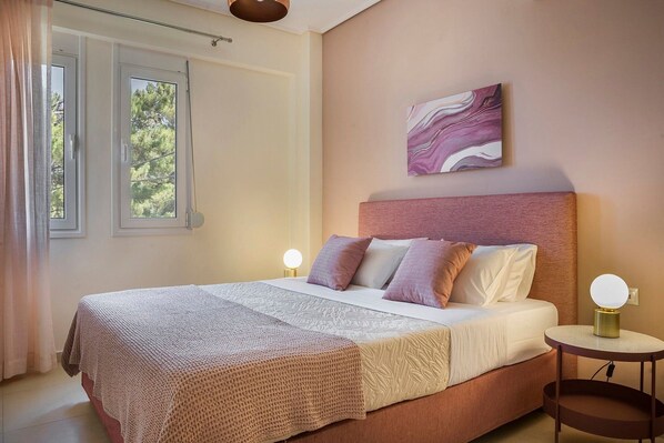 1 Schlafzimmer, Bügeleisen/Bügelbrett, kostenloses WLAN, Bettwäsche