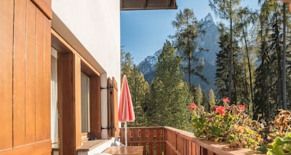 Ferienwohnung "Sella Seis" in der Nähe der Seiser Alm mit Bergblick & Garten