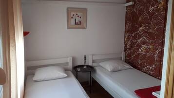 Blackout drapes, iron/ironing board, free WiFi, bed sheets