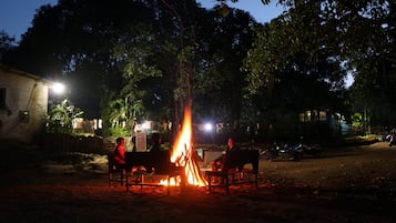 Front of property – evening/night