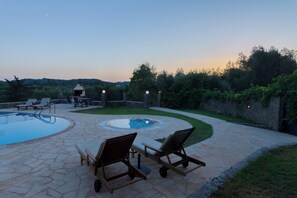 Terrace/patio - Private Pool Villa Odyssey in Dassia Corfu (Corfu)