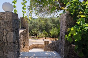 Property grounds - Private Pool Villa Odyssey in Dassia Corfu (Corfu)
