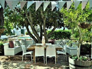 Outdoor dining - Beckhuis (Worcester)
