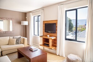 Comfort Apartment, 3 Bedrooms | Living area | Flat-screen TV - Marine Square Luxury Suites (Hermanus)