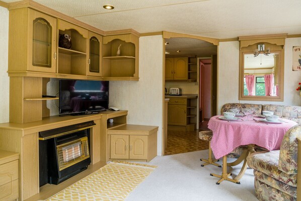 Chalet rustique | Salle de séjour