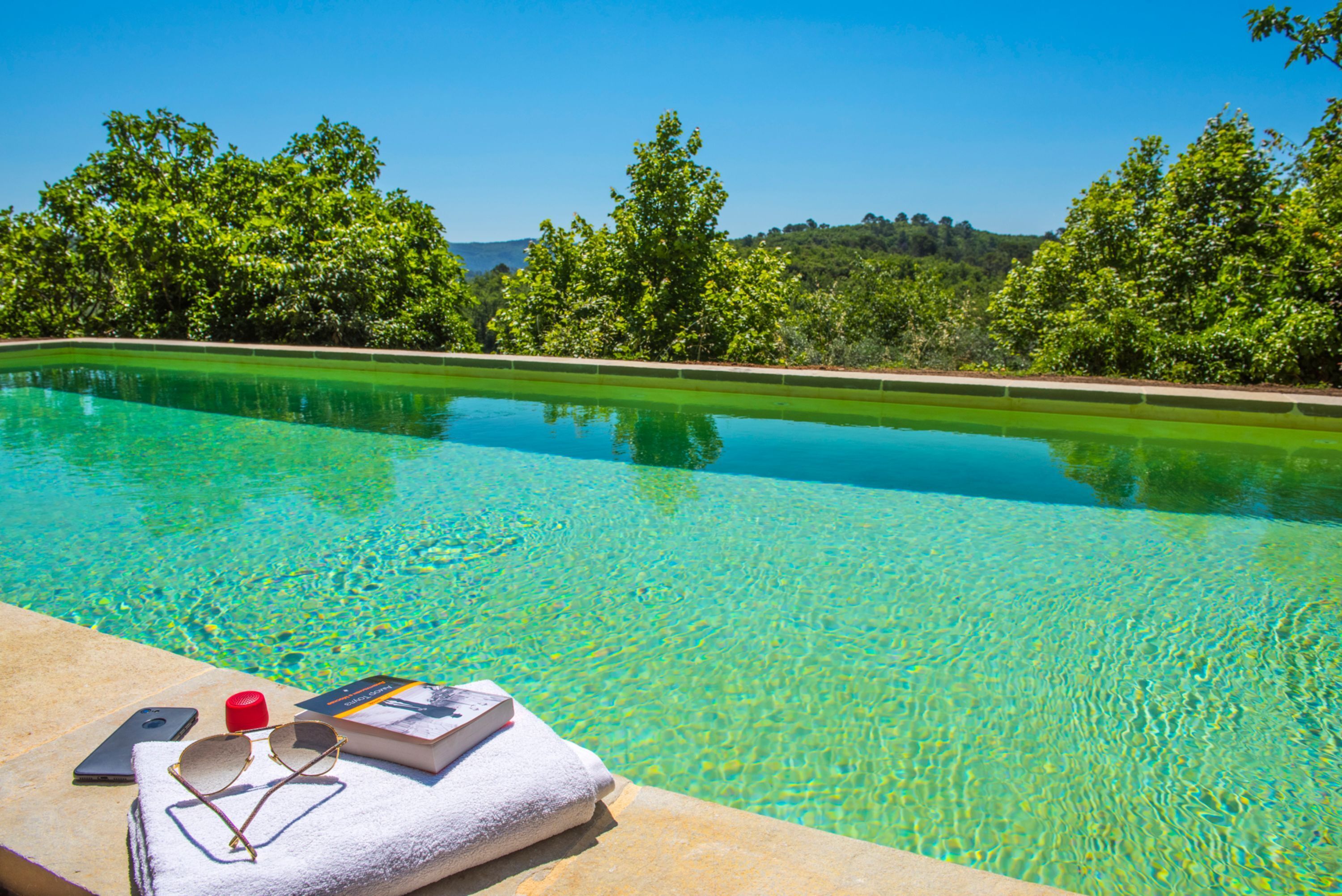 Seasonal outdoor pool