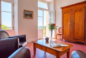 Suite panorámica (Sémillon) | Sala de estar