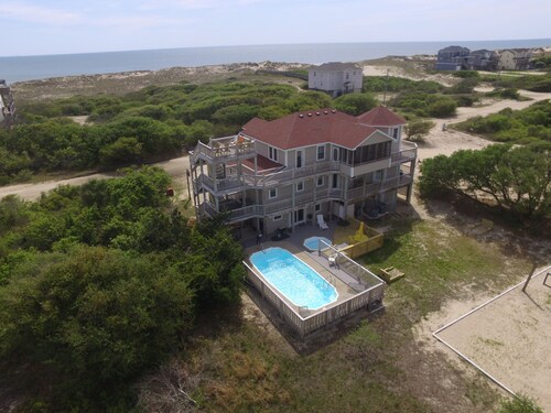 Solstice by the Sea | 7BR 4x4 OBX | Sauna & Theater | 4 night stay available