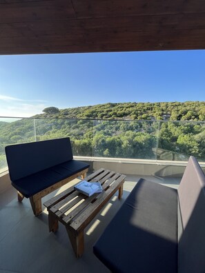 Premium-dobbeltværelse | Udsigt fra balkon