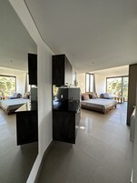 Premium Room with Balcony | Premium bedding, desk, laptop workspace, soundproofing
